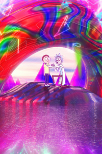 Rick And Morty Interdimensional (540x960) Resolution Wallpaper