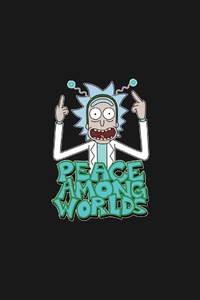 1080x1920 Rick In Rick And Morty 2017