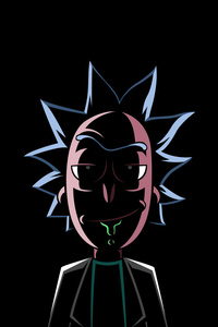 Rick Sanchez 4k 2020 (480x800) Resolution Wallpaper