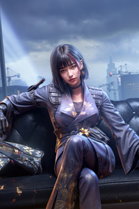 Rin Yoshida In Call Of Duty Mobile (320x480) Resolution Wallpaper