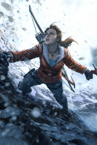 Rise Of The Tomb Raider 20 Years (750x1334) Resolution Wallpaper