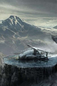 Rise Of The Tomb Raider Concept Art (480x854) Resolution Wallpaper