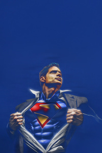 Rising Hero David Corenswet Superman (1080x1920) Resolution Wallpaper