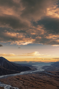 Rivers Mountains Dynamic Clouds 5k (480x800) Resolution Wallpaper