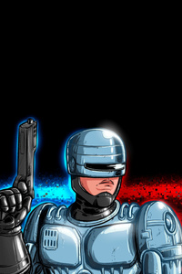 Robocop Detective (480x854) Resolution Wallpaper