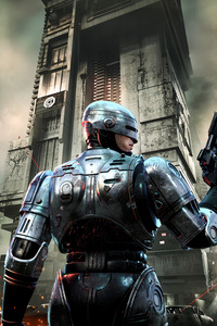 Robocop Rogue City Unfinished Business (240x400) Resolution Wallpaper