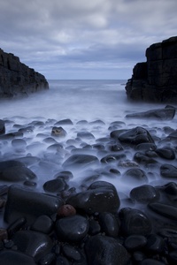 Rocks Pebbles Sea Ocean Beach