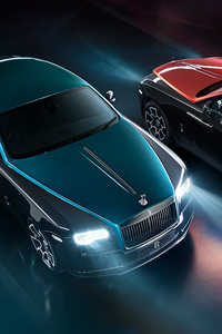 480x854 Rolls Royce Black Badge Dawn And Wraith