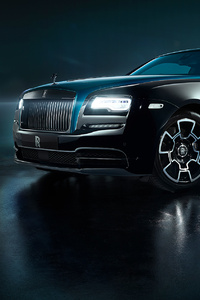 1440x2560 Rolls Royce Black Badge Dawn Front