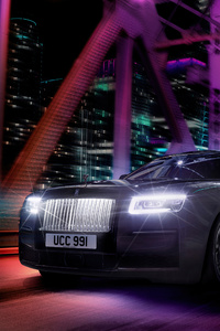 1440x2560 Rolls Royce Black Badge Ghost 2021