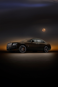 Rolls Royce Black Badge Ghost Ekleipsis Private Collection 2023 10k (360x640) Resolution Wallpaper