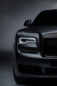 1440x2560 Rolls Royce Ghost Black Badge 2019 Front
