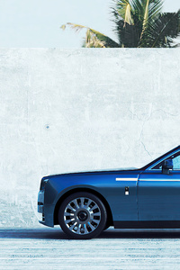 480x800 Rolls Royce Limousine 4k