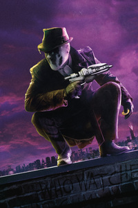 Rorschach Watchmen (1125x2436) Resolution Wallpaper