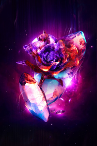 Rose Abstract 4k