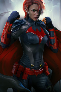 Ruby Rose As Batwoman Art (720x1280) Resolution Wallpaper