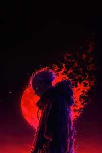 Ryomen Sukuna The Strongest Curse (480x854) Resolution Wallpaper