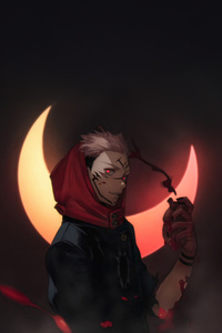 Ryomen Sukuna Unstoppable (800x1280) Resolution Wallpaper