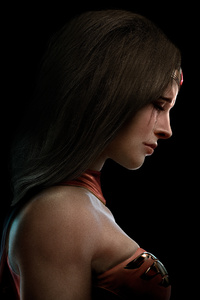 Sad Wonder Woman 4k (640x1136) Resolution Wallpaper