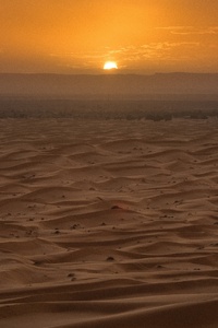 Sahara Desert Sunset