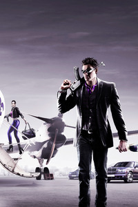 Saints Row The Third Game Private Jet (240x320) Resolution Wallpaper