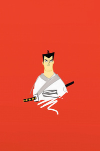 Samurai Jack 4k (480x854) Resolution Wallpaper