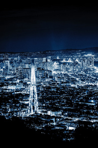 San Francisco Night 8k (480x854) Resolution Wallpaper