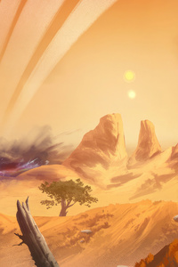 Sands Of Peril (1080x2280) Resolution Wallpaper