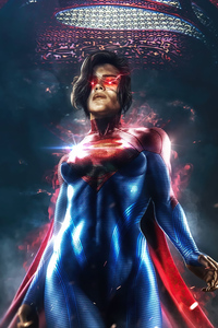 1080x2160 Sasha Calle As Supergirl In The Flash Movie 4k
