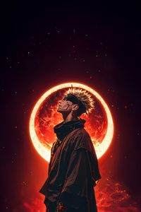Satoru Gojo The Strongest (1080x2280) Resolution Wallpaper