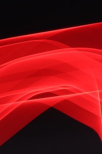 Scarlet Abstraction Red 5k (1080x2160) Resolution Wallpaper