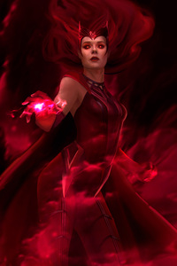 Scarlet Witch Redemption (1440x2560) Resolution Wallpaper