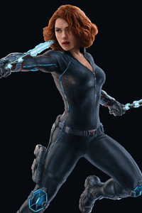 Scarlett Johansson Black Widow 4k 2018 (640x1136) Resolution Wallpaper