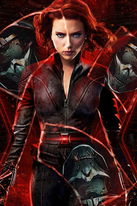 Scarlett Johansson Black Widow Poster 4k