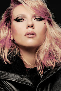 Scarlett Johansson Snl Photoshoot (320x568) Resolution Wallpaper