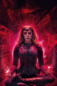 240x320 ScarletWitch Doctor Strange In The Multiverse Of Madness
