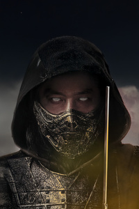 Scorpion In Mortal Kombat 2 Movie (750x1334) Resolution Wallpaper