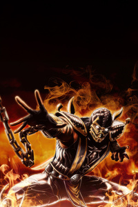 Scorpion Strikes Back (2160x3840) Resolution Wallpaper