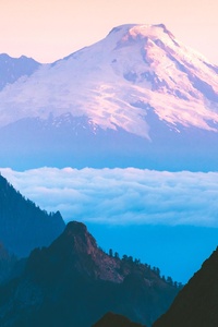 Sea Of Clouds Beautiful View (1080x2160) Resolution Wallpaper