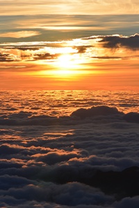 Sea Of Clouds Sunset