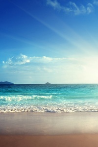 Sea View Clear Sky (360x640) Resolution Wallpaper