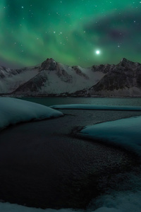 Northern Lights 1125x2436 Resolution Wallpapers Iphone XS,Iphone 10,Iphone X