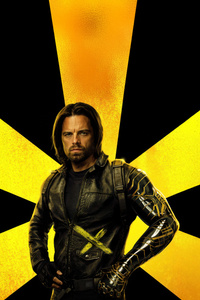Sebastian Stan As Bucky Barnes In Thunderbolts Movie (2160x3840) Resolution Wallpaper
