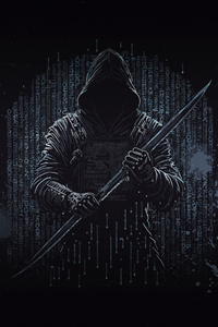 Security Break Grim Reaper Hacker (480x854) Resolution Wallpaper