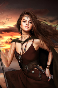 Selena Gomez Warrior
