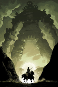 Shadow Of The Colossus 2018 (240x400) Resolution Wallpaper