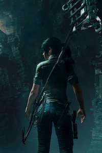 Shadow Of The Tomb Raider Video Game 4k (1080x2160) Resolution Wallpaper