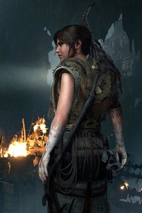 Shadow Of The Tomb Raider Videogame 4k (1080x1920) Resolution Wallpaper