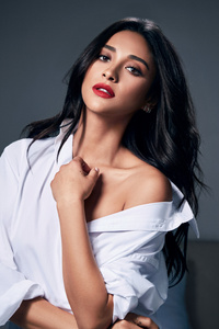 Shay Mitchell Buxom Campaign 4k (480x854) Resolution Wallpaper