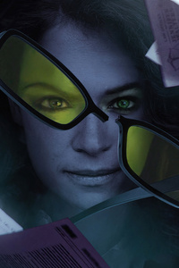 She Hulk Official (360x640) Resolution Wallpaper